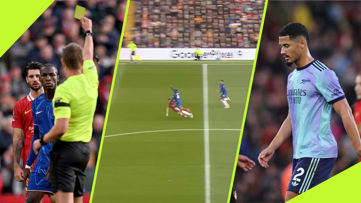 Comparing Saliba, Tosin Adarabioyo Incidents After Chelsea Star Escapes Red Card