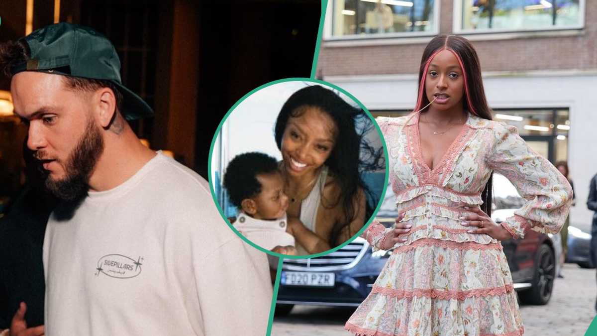 DJ Cuppy’s Ex Ryan Taylor Floors Critic Commenting on His Baby’s Colour: “Yeye Man Scamming Our Girl