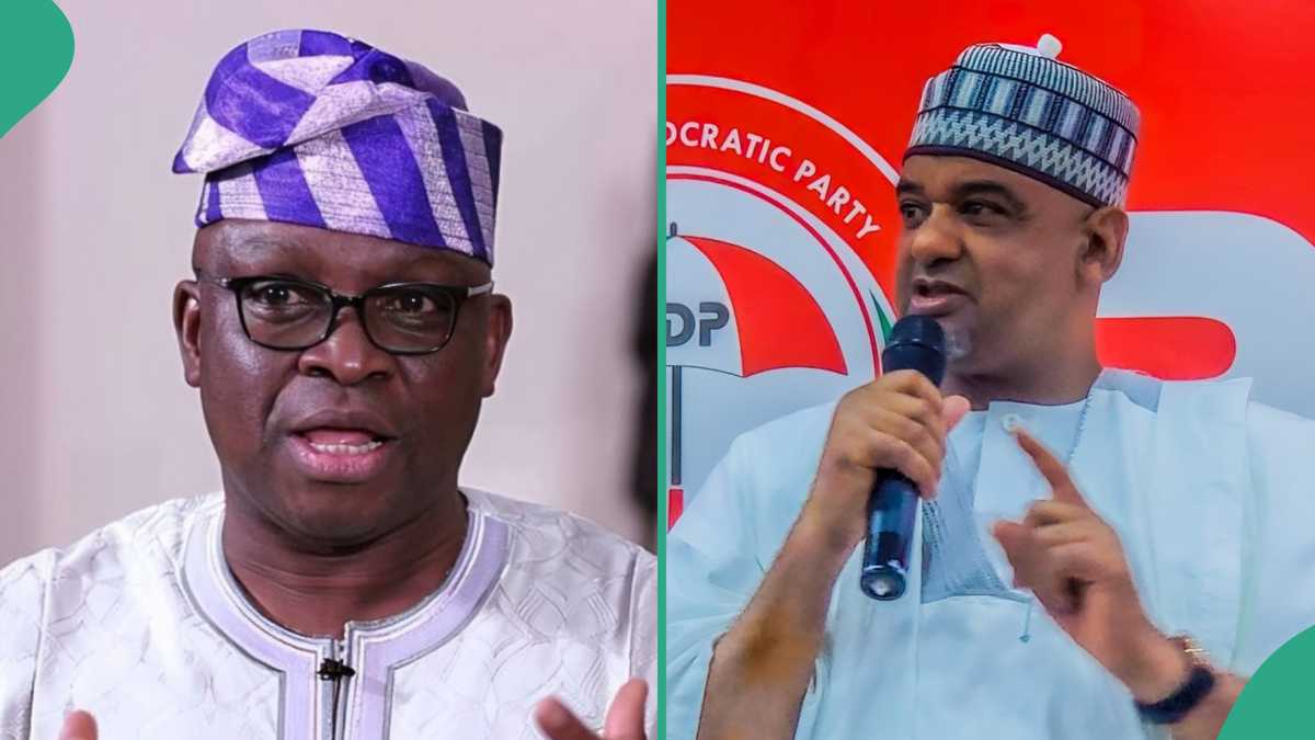 “Exciting Drama”: Fayose Reacts As PDP Fires Damagum, Other Top Party Executives