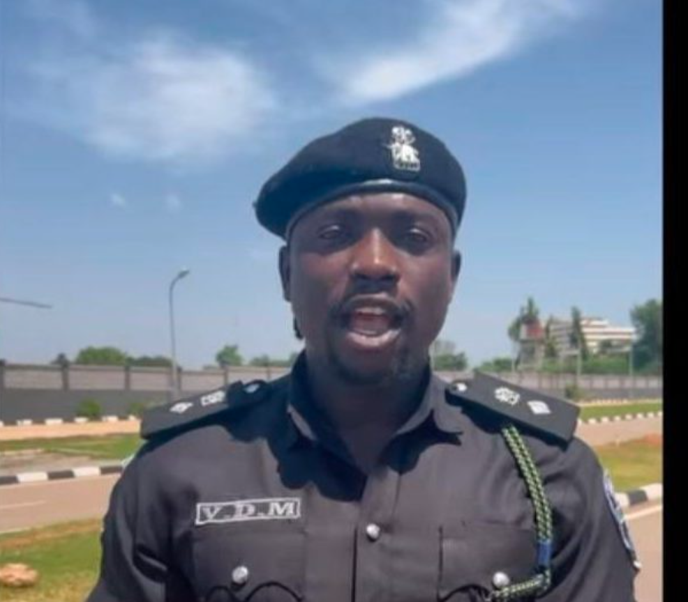 I didn’t intend to impersonate - VeryDarkMan apologises for wearing police uniform