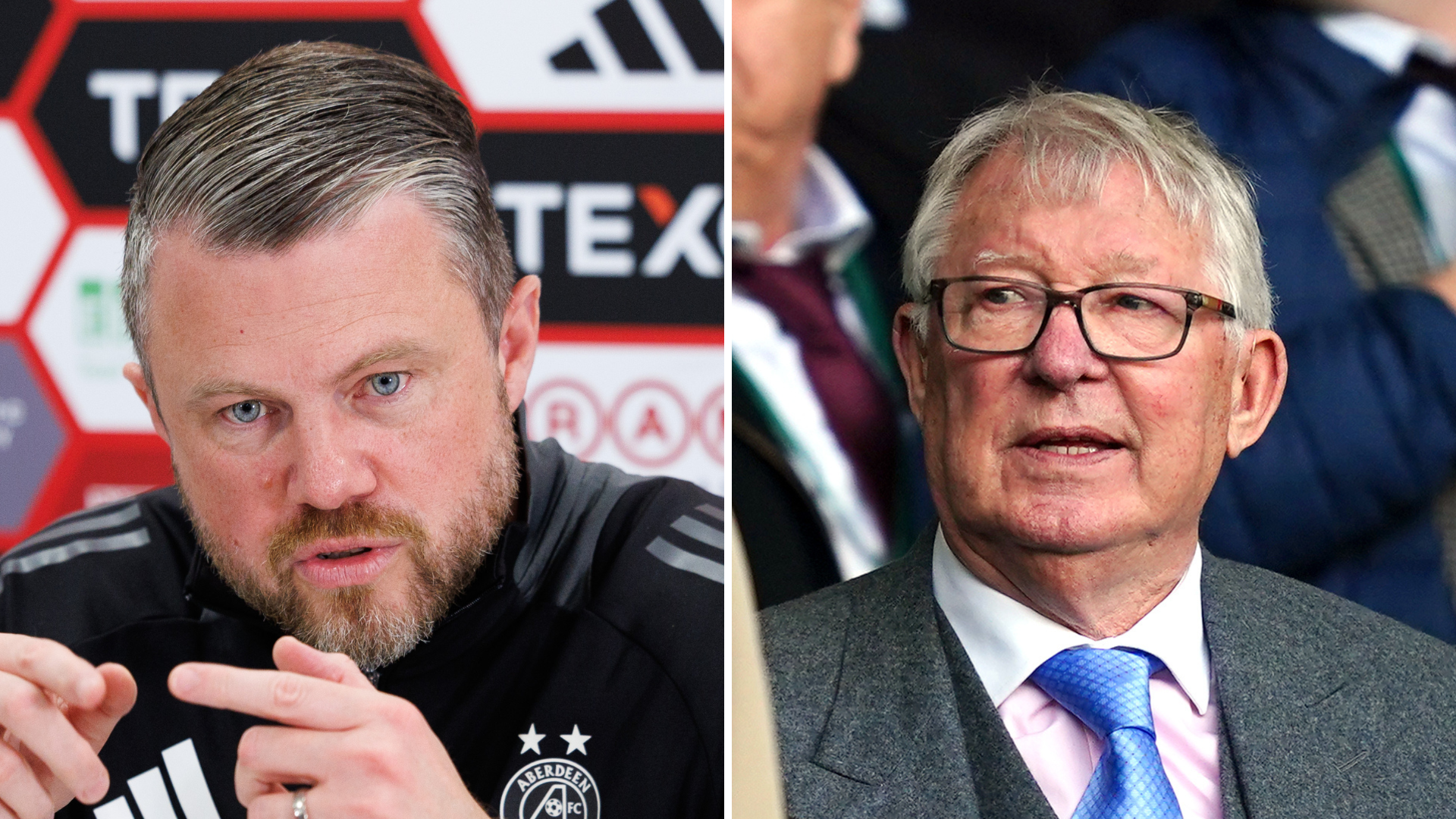 I was granted pep talk with Sir Alex Ferguson ahead of crunch Rangers clash reveals Aberdeen boss Jimmy Thelin