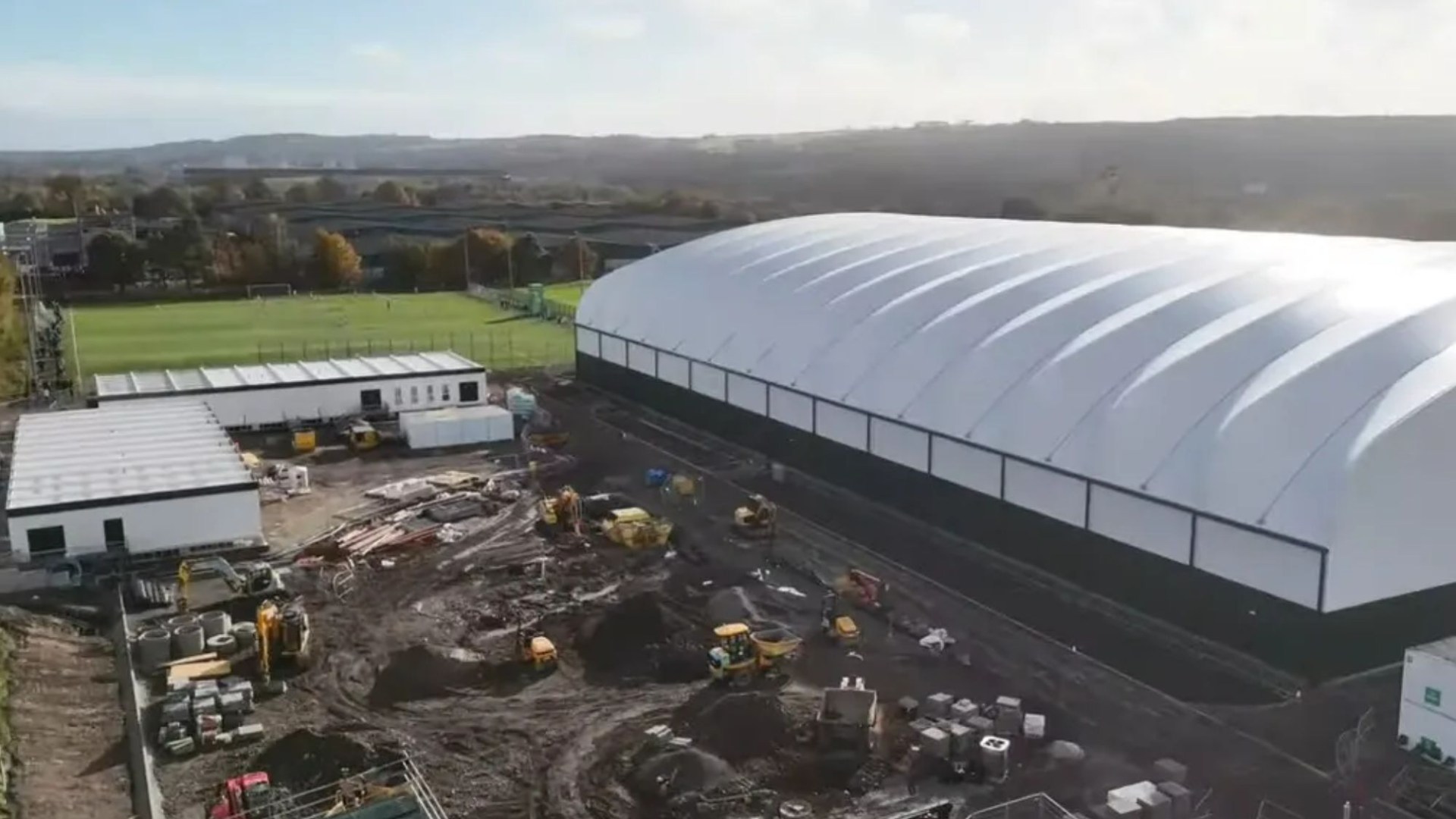 Inside Celtic's Barrowfield building work just weeks before 'state of the art' training centre is due to be finished