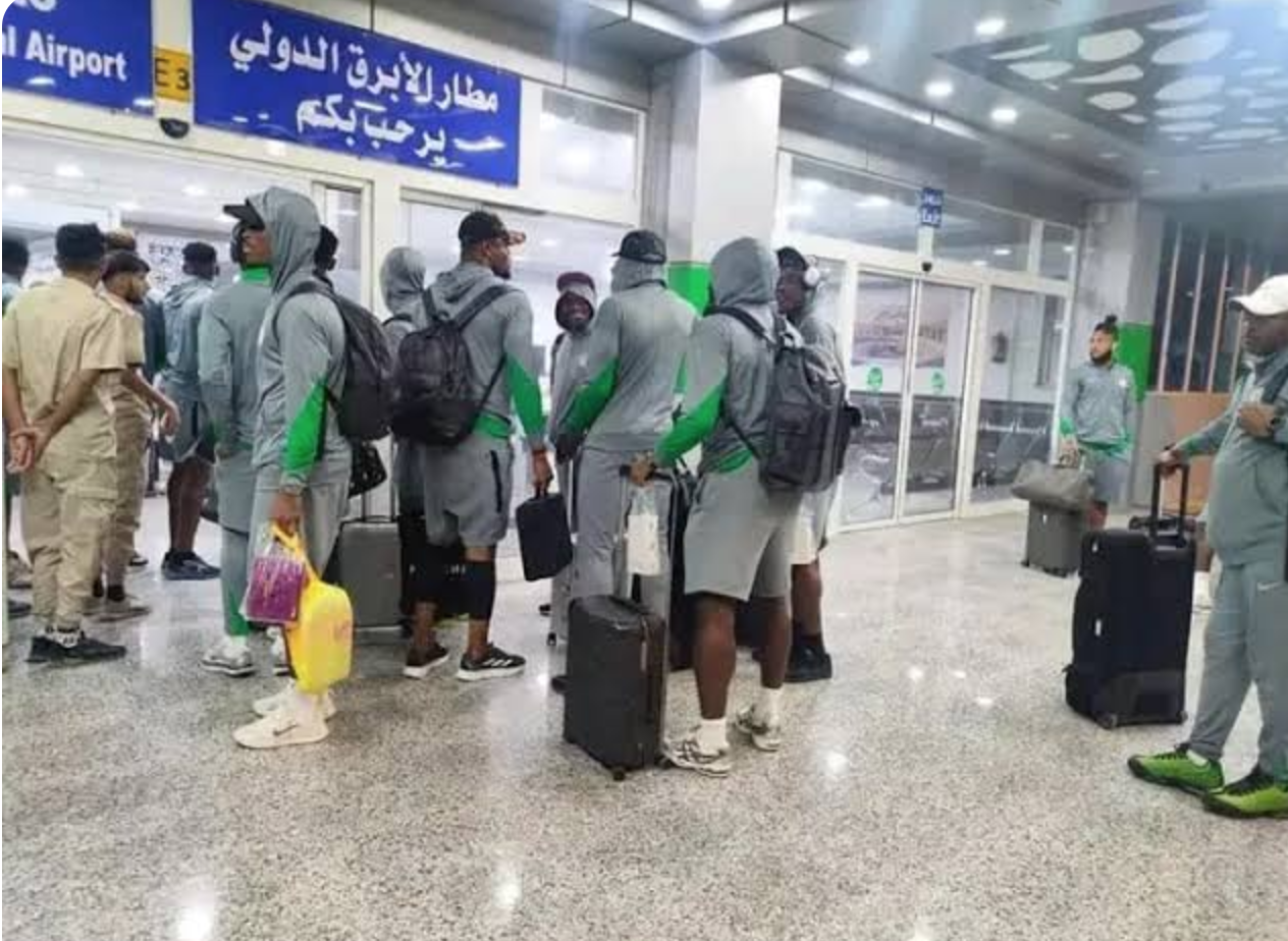 Just In: Super Eagles return to Nigeria after maltreatment in Libya