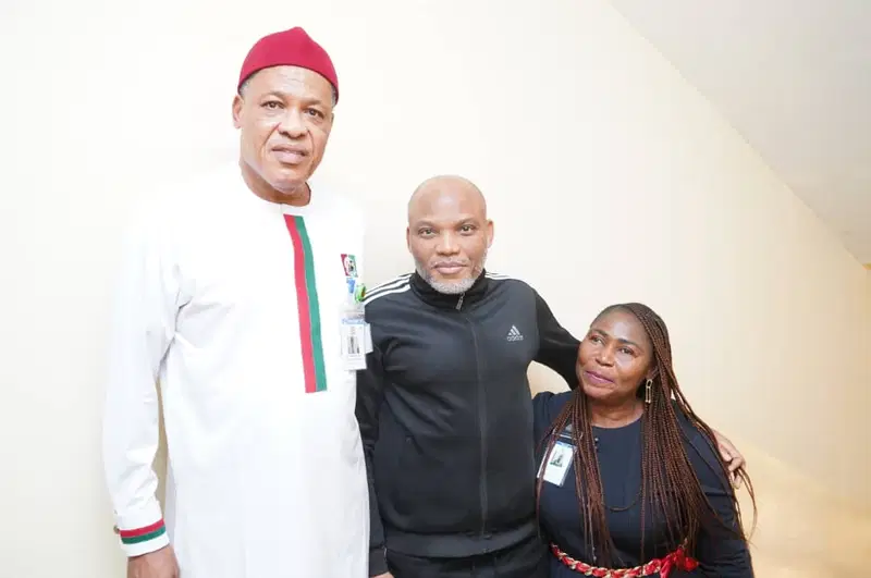 Lawmaker Visits Nnamdi Kanu In Detention