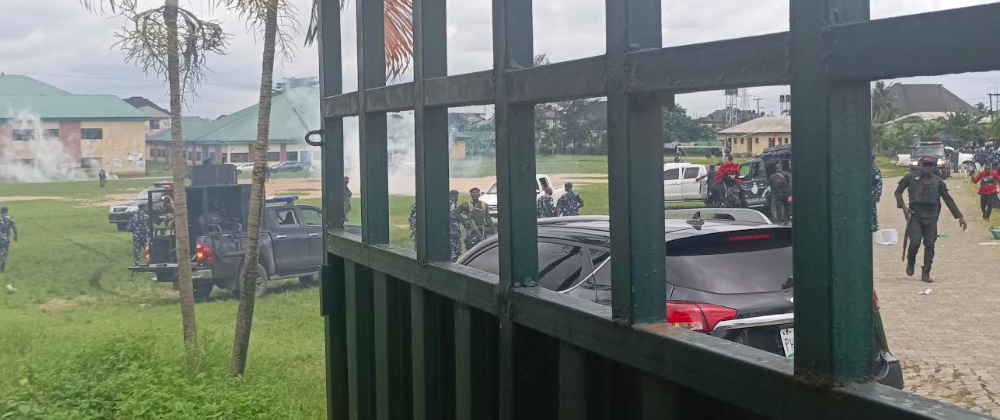 Men In Police Uniform Disrupt Voting In Port Harcourt