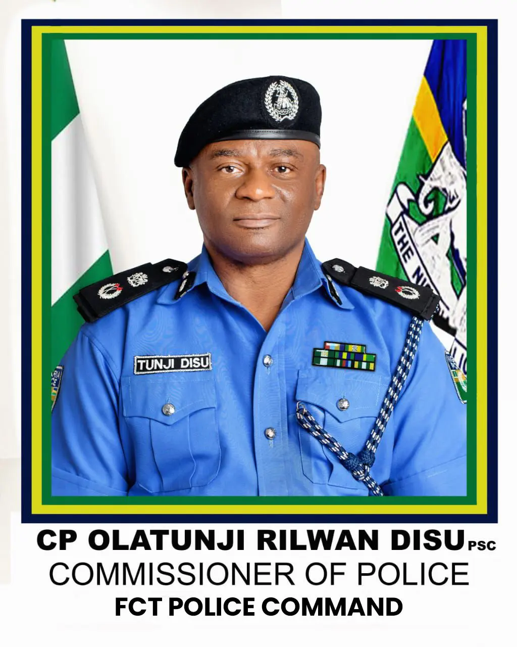 New FCT Police Commissioner resumes, lists five areas of priority