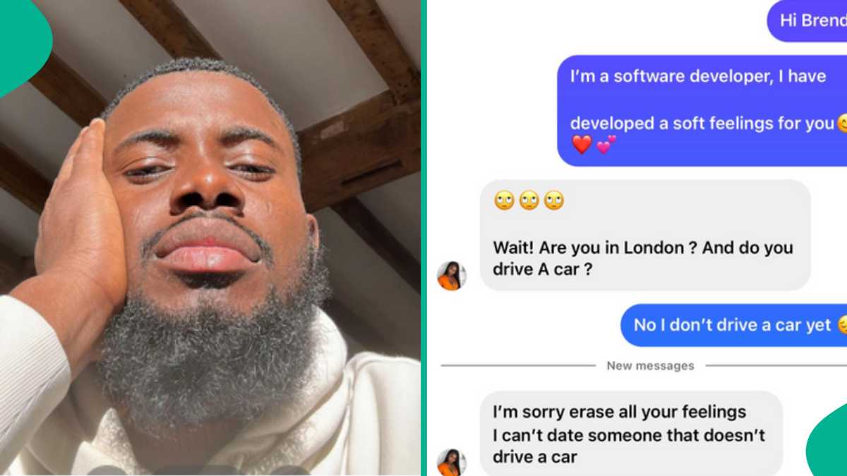 Nigerian Man in UK Who Professed Love to London Lady Shares Her Heartbreaking Reply