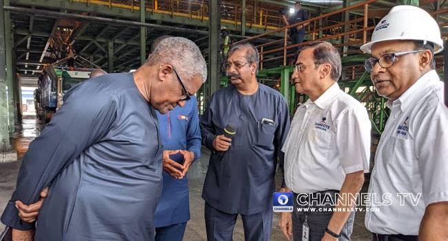 Prime Minister Of Grenada Tours Dangote Refinery