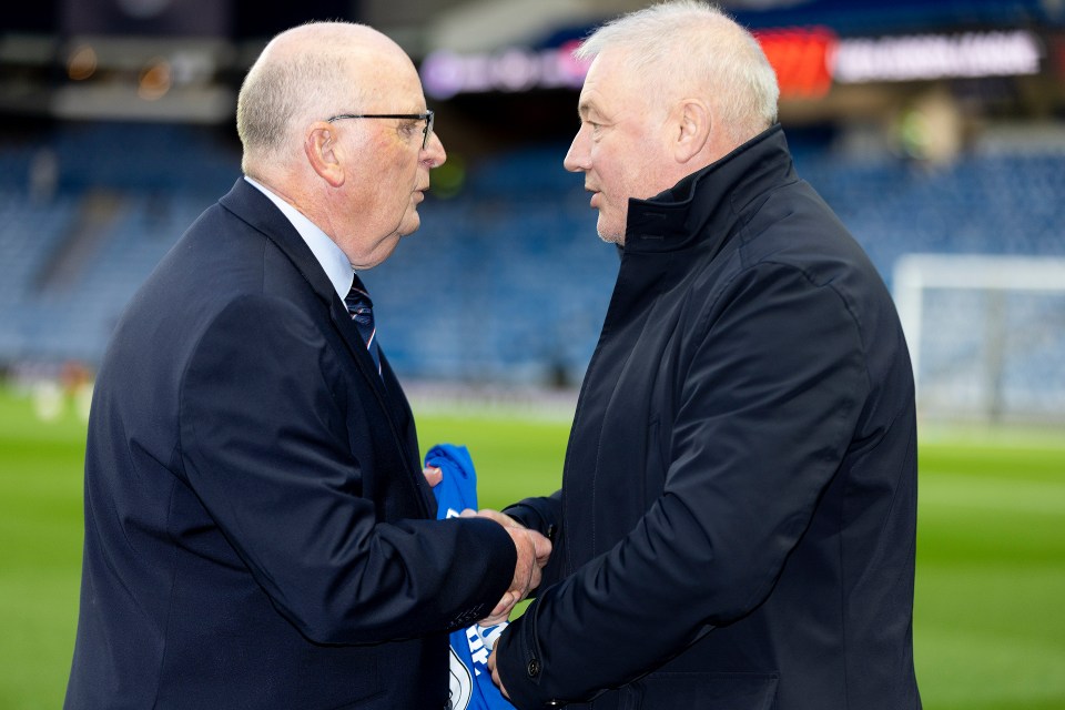 McCoist reckons interim chairman John Gilligan can 'get the show on the road'