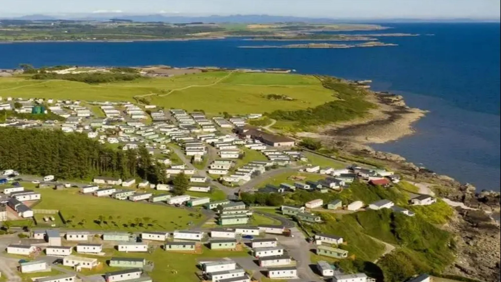 Scots holiday park with views of idyllic bay named best caravan spot in the UK