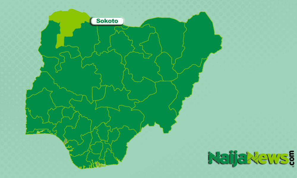 Map of Sokoto State, Nigeria