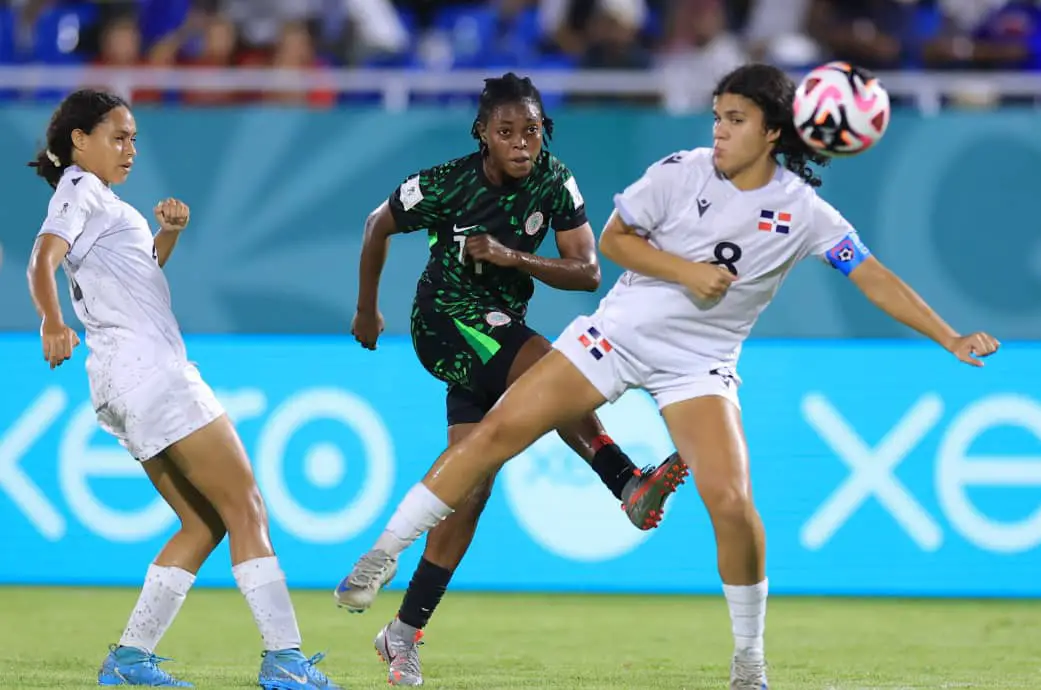 U-17 WWC: Sports Minister Salutes Flamingos After Win Against Dominican Republic