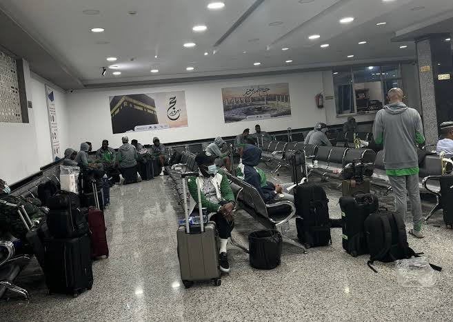 Super Eagles Land In Kano After Botched AFCON Qualifier Match In Libya