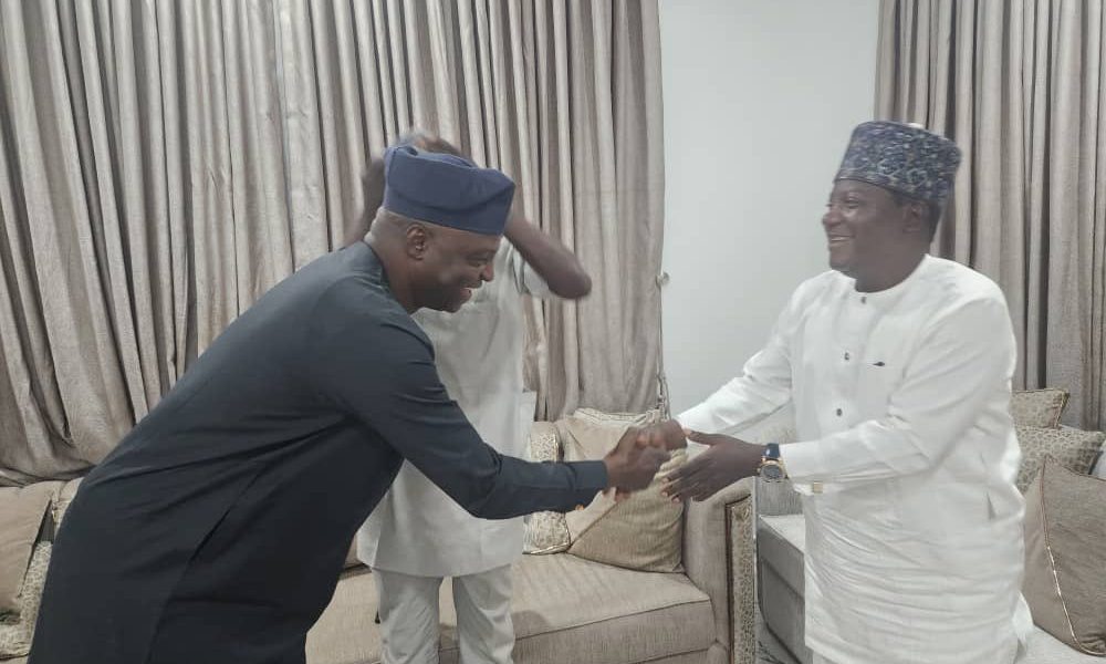 Tinubu's Newly Nominated Minister Visits Senator Simon Lalong [Photos]