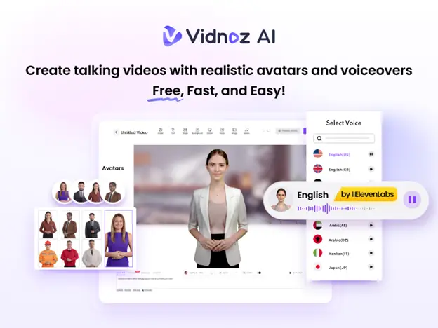 Vidnoz AI – The Best Tool For Creating Engaging Sports Highlight Video For Fans