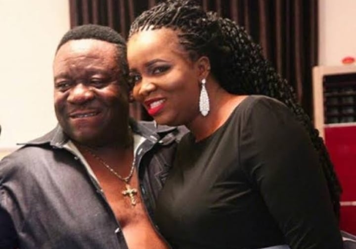 Mr Ibu and his wife Stella