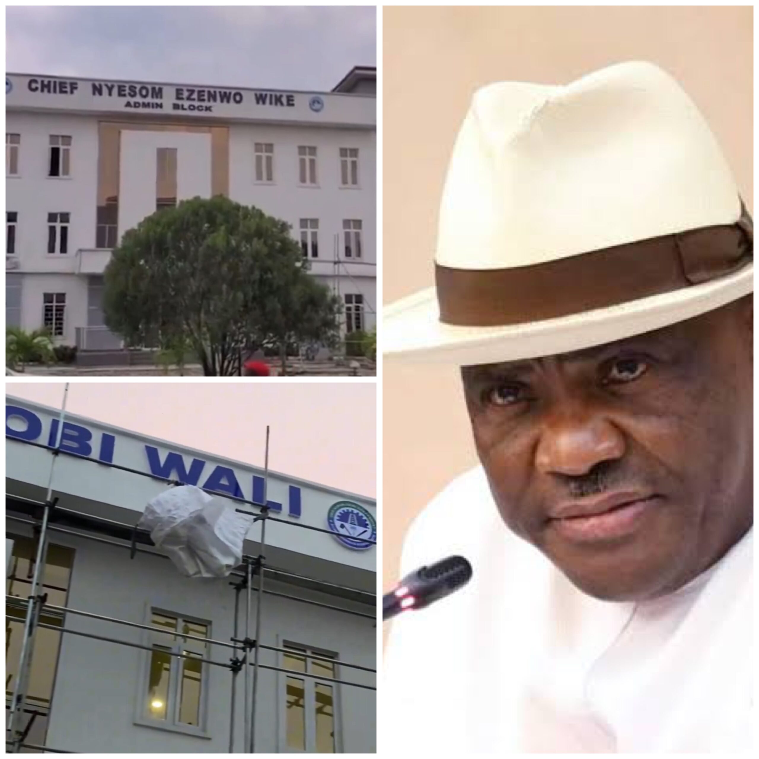 Wike mocked as new LG chairman yanks off minister's name from council building (video)