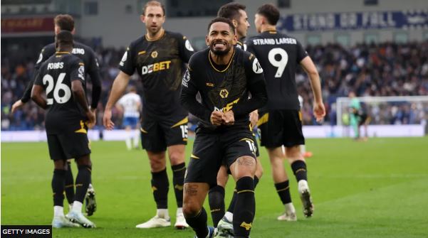 Wolves off bottom after late comeback draw at Brighton