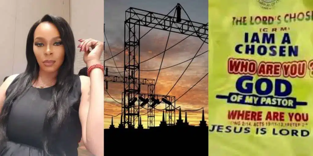 Woman advises engineers to glue a chosen sticker on the power grid to make it work