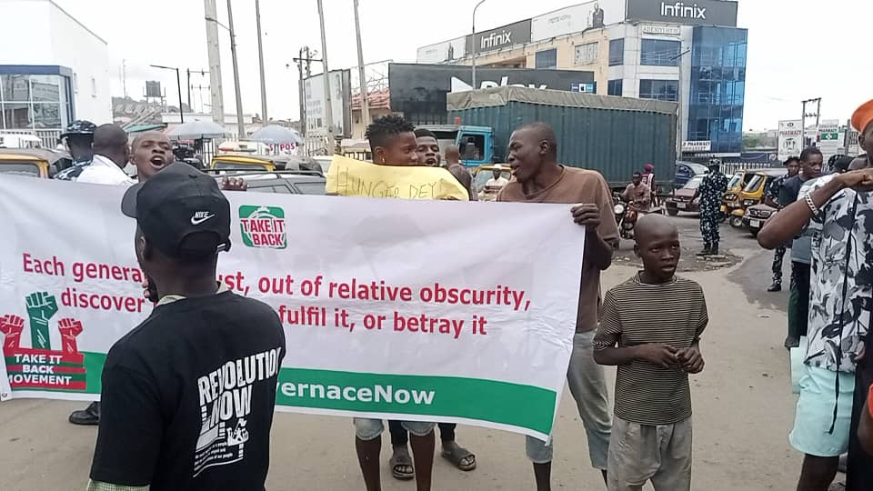 Youths Hold Protest In Oyo