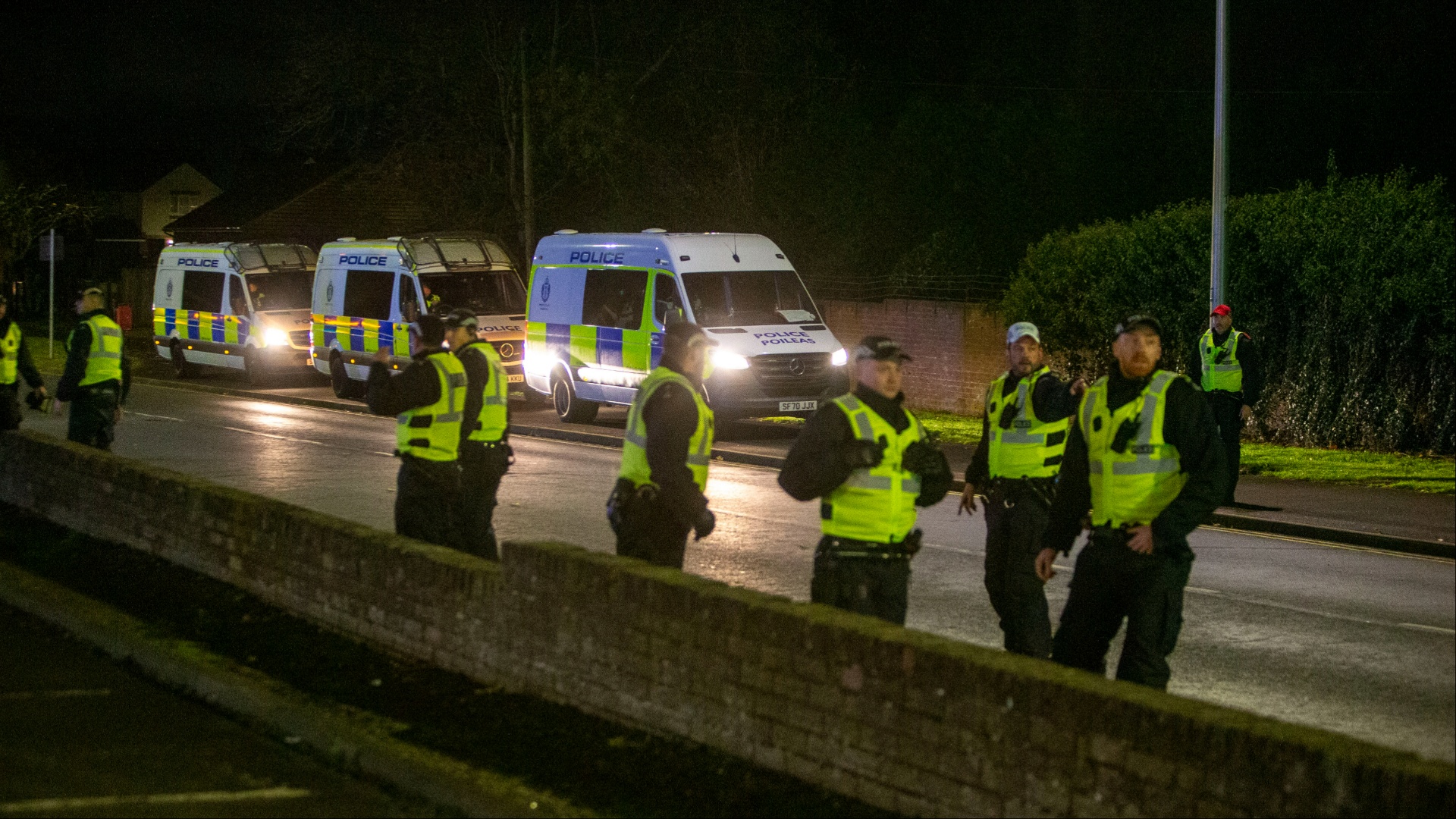 Cops swarm major Scots city after fire-raising teens wreak havoc