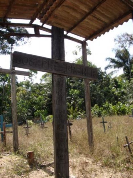 A wider shot of the graveyard