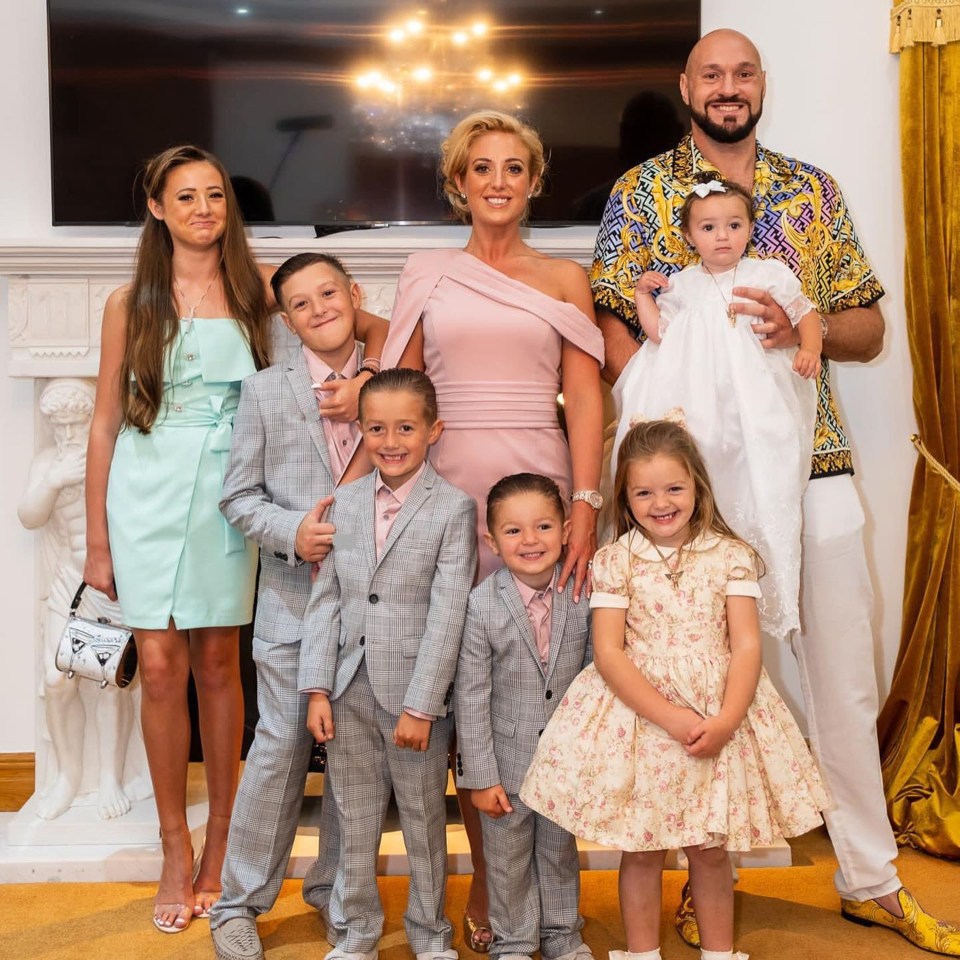 The couple share seven children