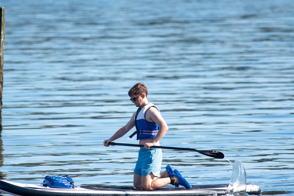 Those paddling on the loch will also need to have safety equipment