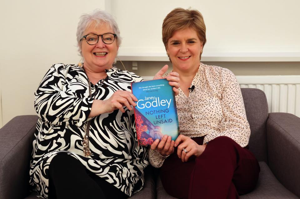 The funnywoman had a string of showbiz pals including Nicola Sturgeon