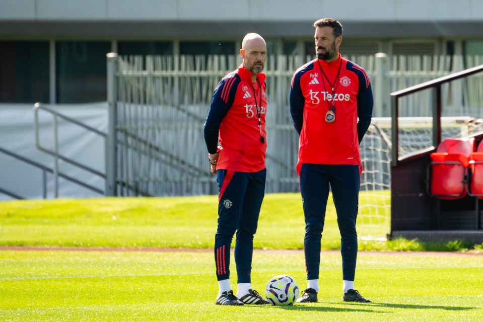 Van Nistelrooy, 48, was brought to Old Trafford by Erik ten Hag in the summer