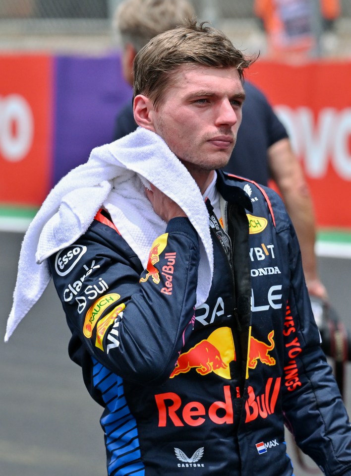 Max Verstappen had to settle for third position