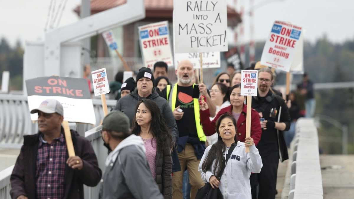 Striking Boeing workers set to vote on latest offer