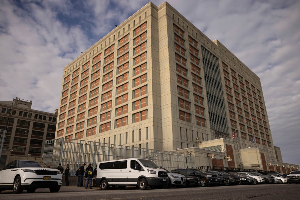 The music producer is being held at Metropolitan Detention Center in Brooklyn, New York