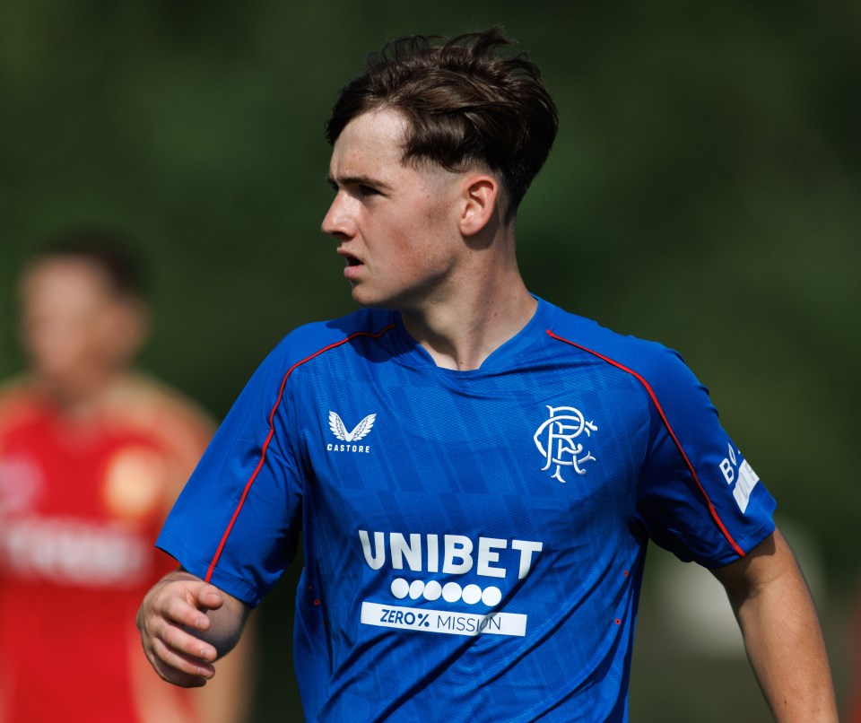 Findlay Curtis has been on the goal trail sicne catching the eye of Gers fans