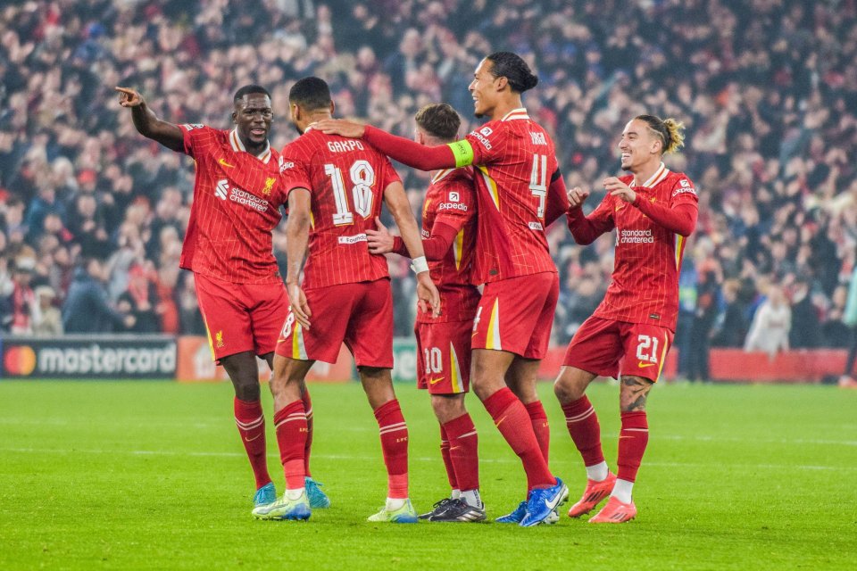 The Reds smashed Bayer Leverkusen 4-0 on Tuesday to help them sit top of both the Champions League and Premier League tables