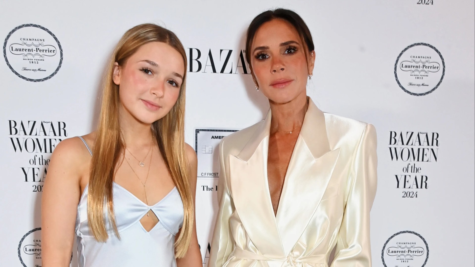 Harper Beckham, 13, joins mum Victoria at awards bash after parents' plot to turn her into star revealed