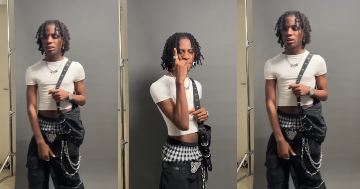 Singer Khaid receives backl@sh for wearing a crop top for a photo shoot, showing his new dr@g quǝǝn abilities (WATCH)