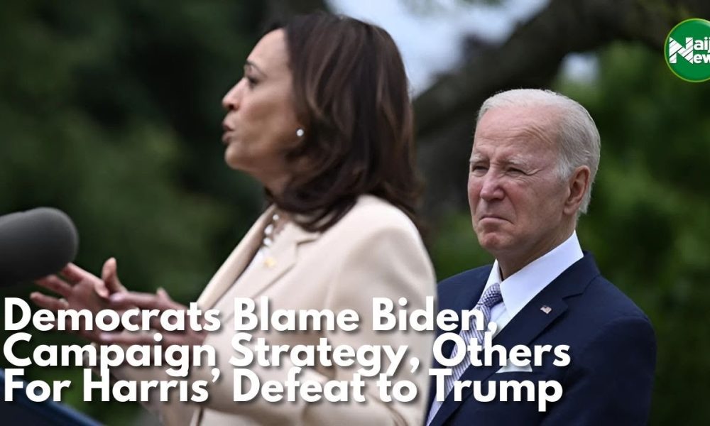 Democrats Blame Biden, Campaign Strategy, Others For Harris’ Defeat To Trump