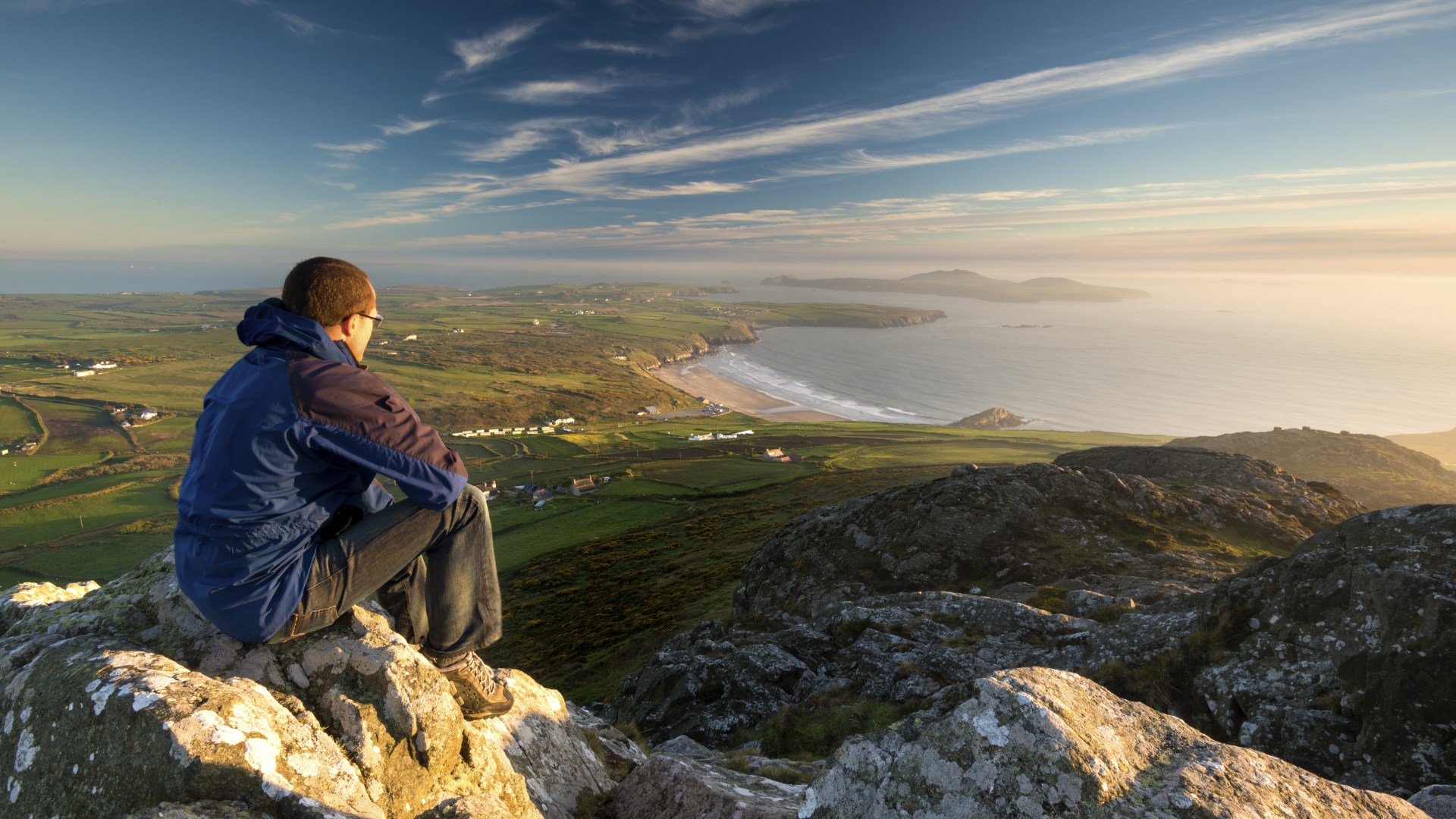 Sleepy Welsh village which was once a busy port has beautiful coastal paths and cosy pubs