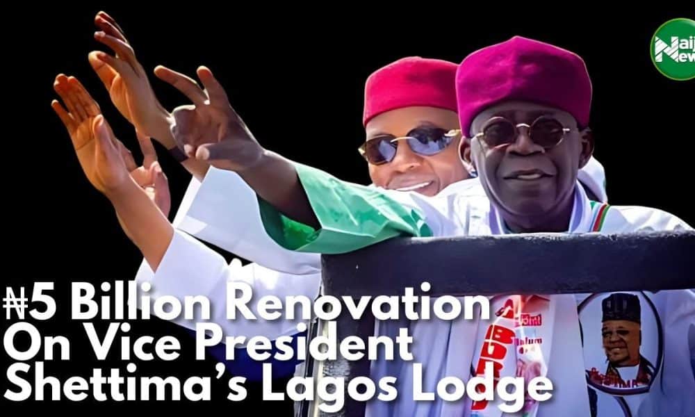 A Detailed Report: Tinubu Govt Renovates VP Shettima’s Lagos Lodge With 5 Billion Naira