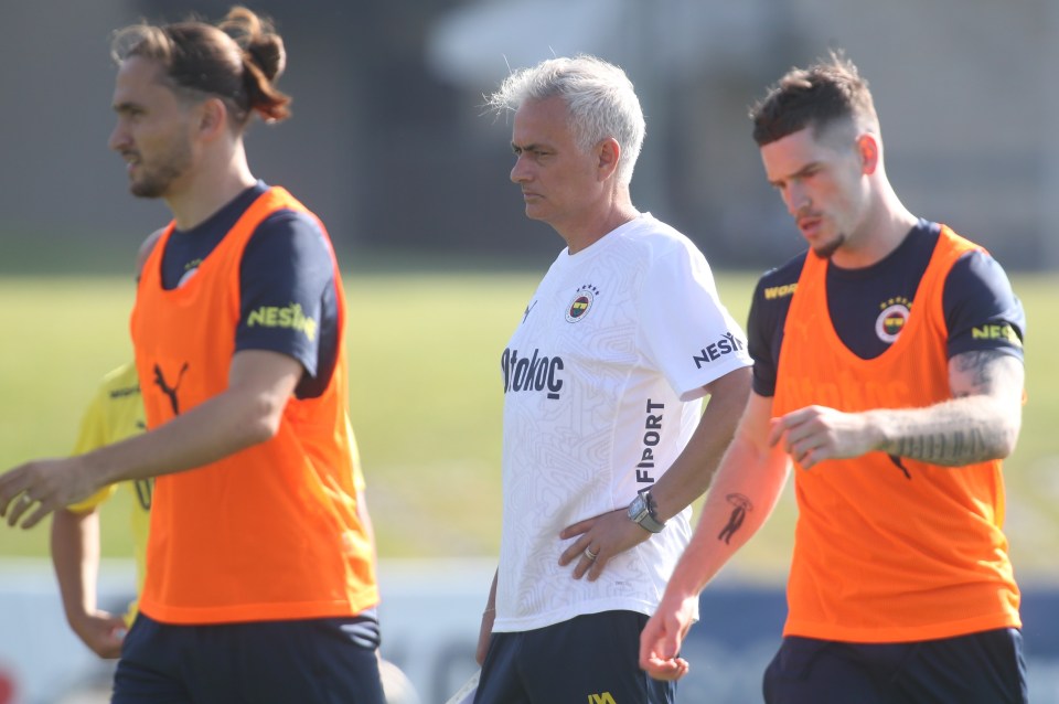 Jose Mourinho axed the winger from his Fenerbahce squad last month