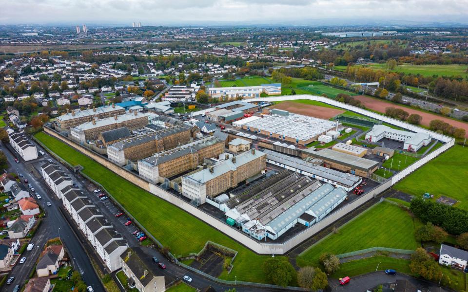 HMP Barlinnie recorded the highest number of attacks on prison officers