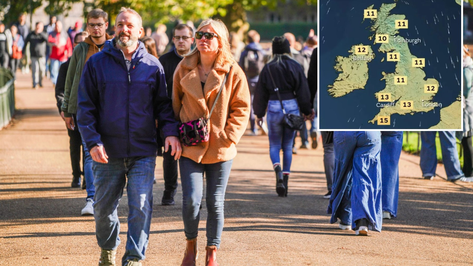 UK weather: 'Anticyclonic gloom' will finally lift TODAY, says Met Office - as UK village sees no sunshine since October