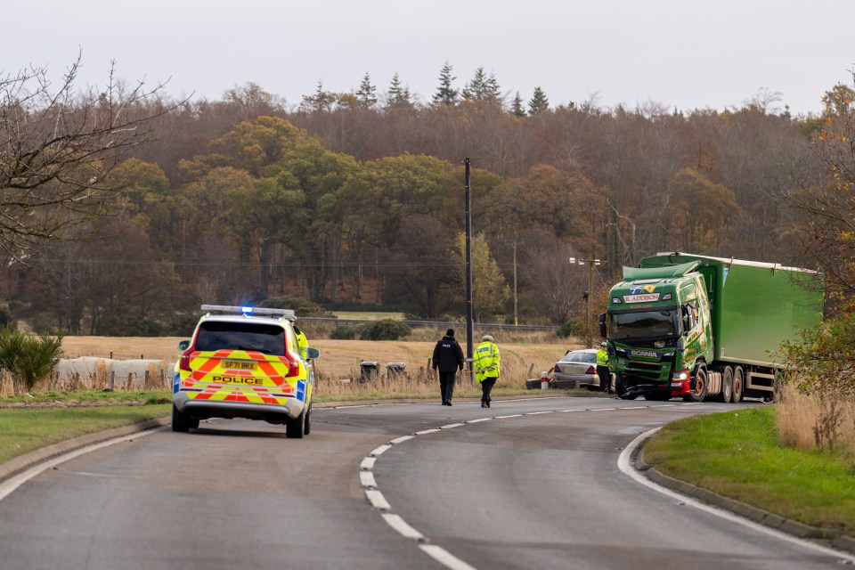 The 27-year-old woman was sadly pronounced dead at the scene after paramedics rushed to her aid