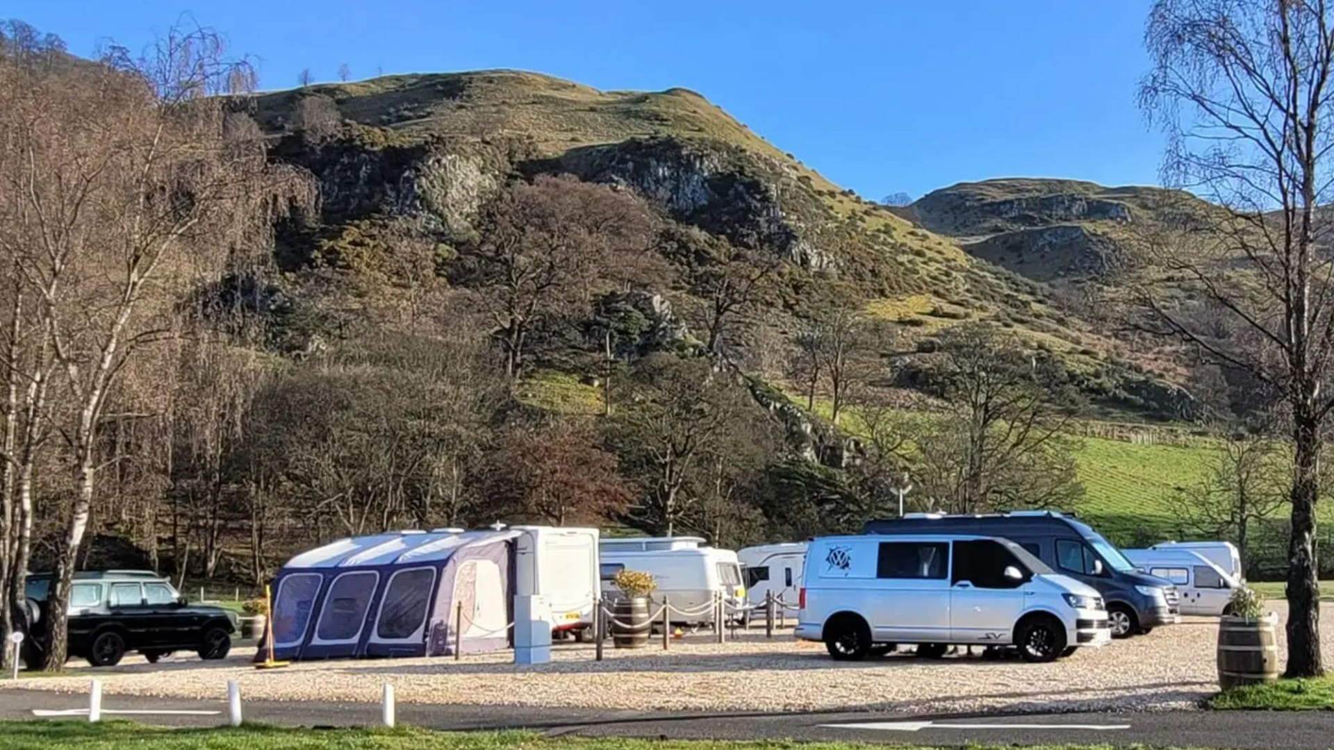 Picturesque spot in Scotland's 'Braveheart country' crowned Campsite of the Year