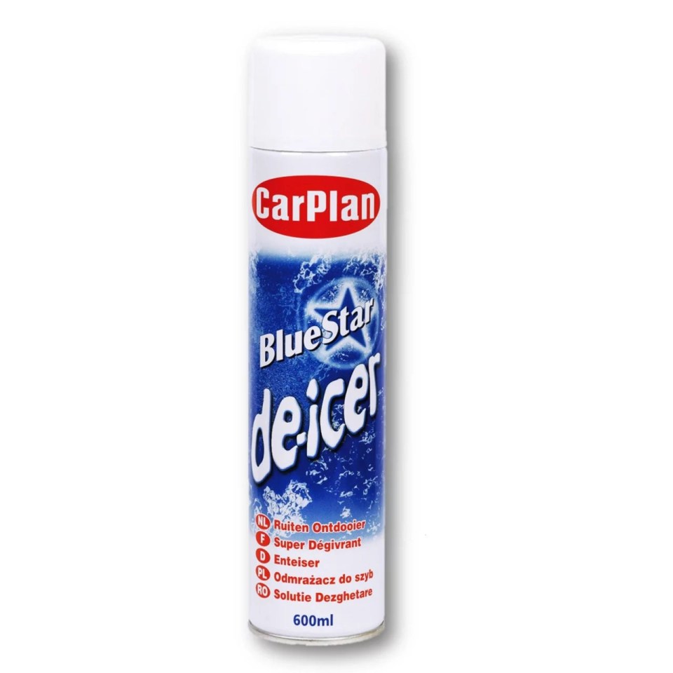 The 45p can of CarPlan De-Icer was originally on sale for £3