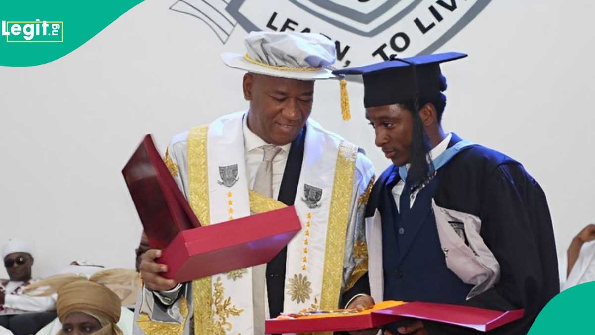 Baze University Awards $20,000 Prize to its Best Graduating Student Farid Hammayo Who Had 3.96 CGPA