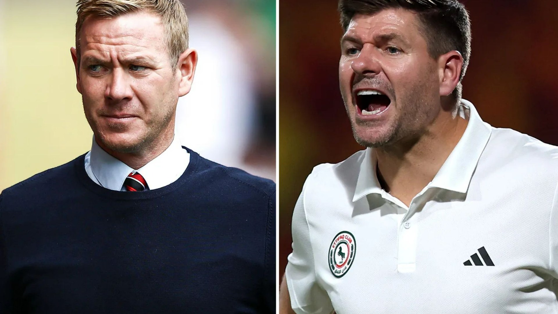 Former EFL manager sacked by Al-Ettifaq but Steven Gerrard clings onto his job after showdown talks