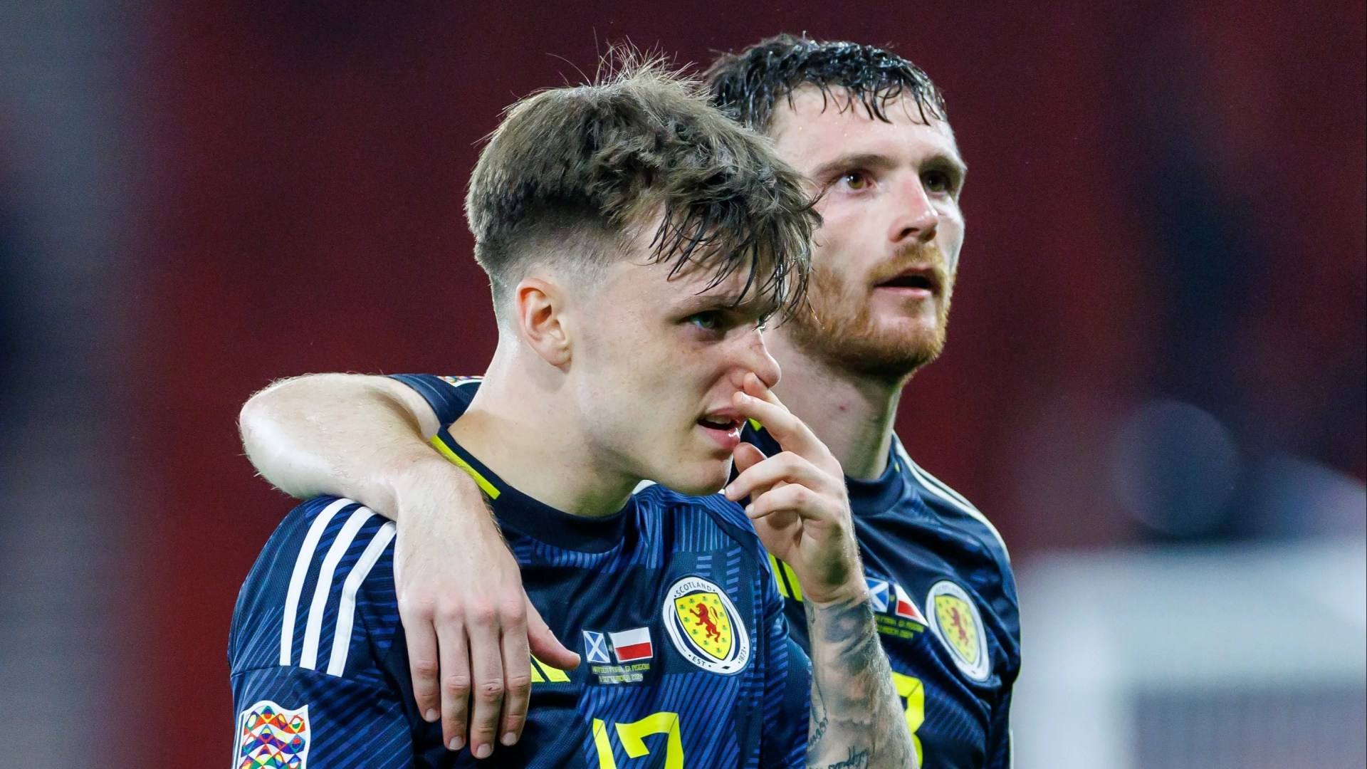 Andy Robertson's personal mission to ensure Ben Doak reaches the top and the Scots star who's an angry man at training