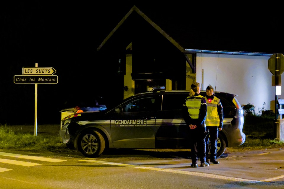 French cops launched a manhunt to locate the mum